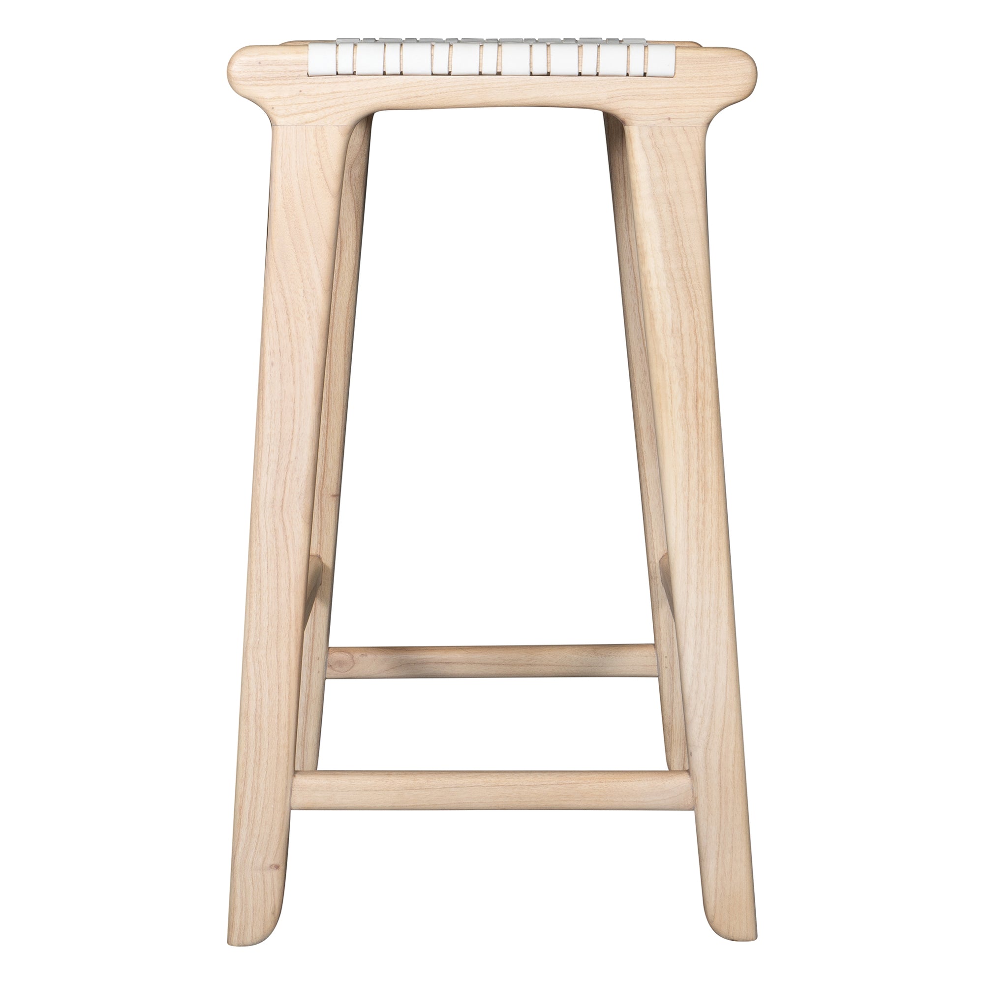 Nayasa Leather Seat Barstool - KULALA Living