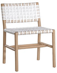 Nayasa Leather Weave Dining Chair - KULALA Living