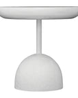 Neri White Resin Side Table - KULALA Living