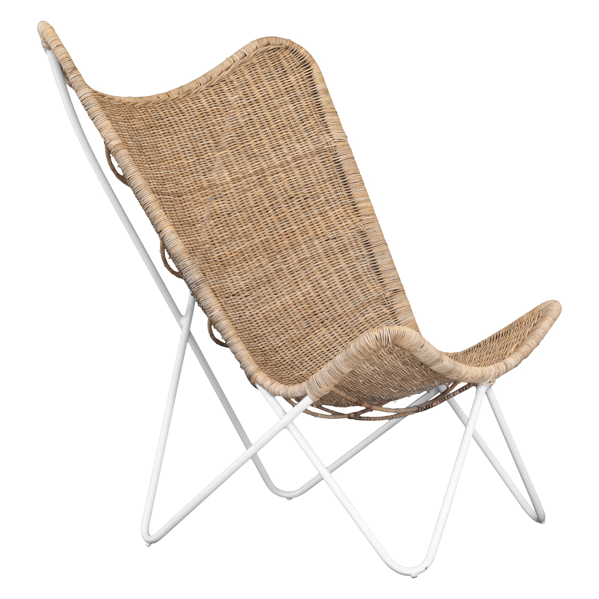 Ningaloo Rattan Butterfly Chair - KULALA Living