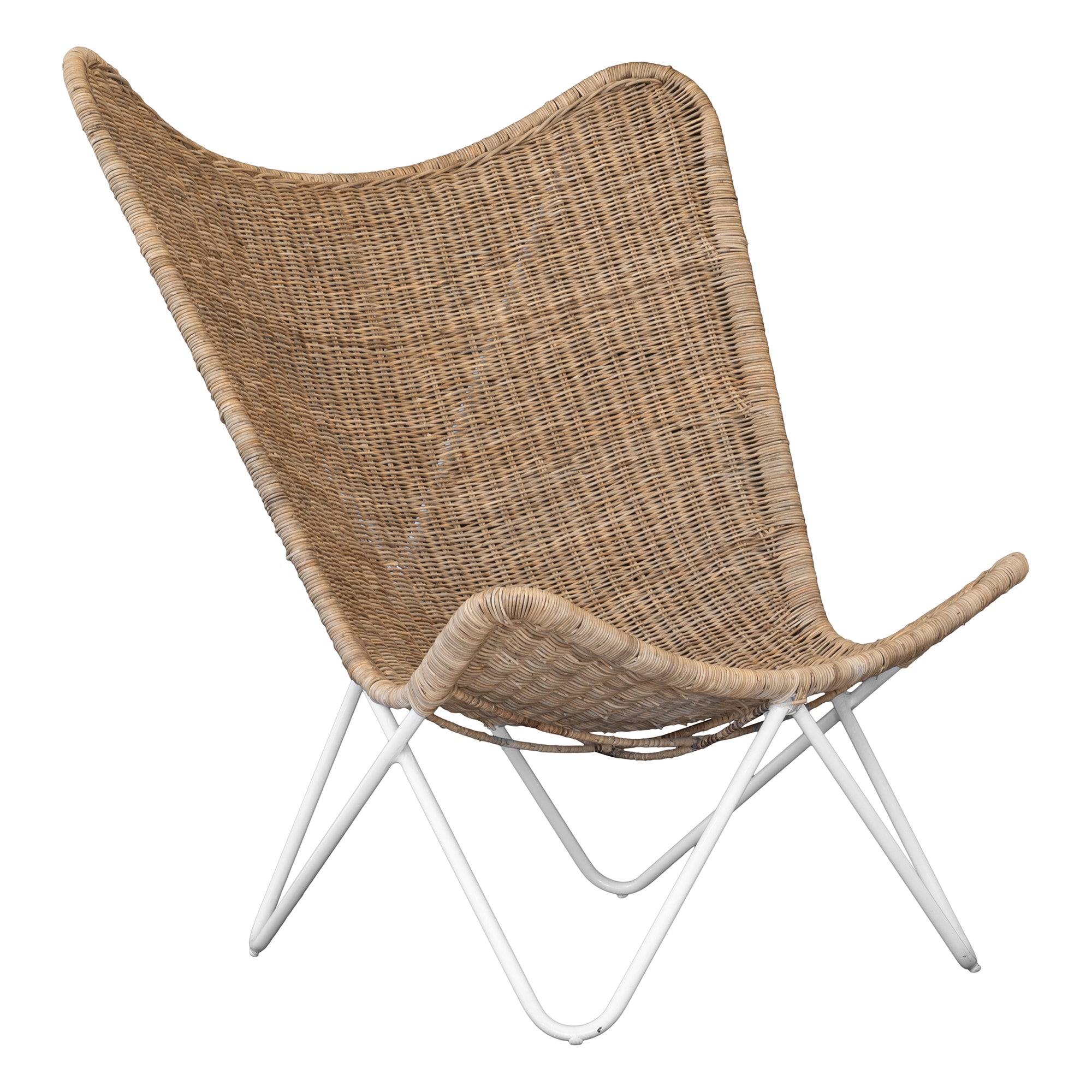 Ningaloo Rattan Butterfly Chair - KULALA Living