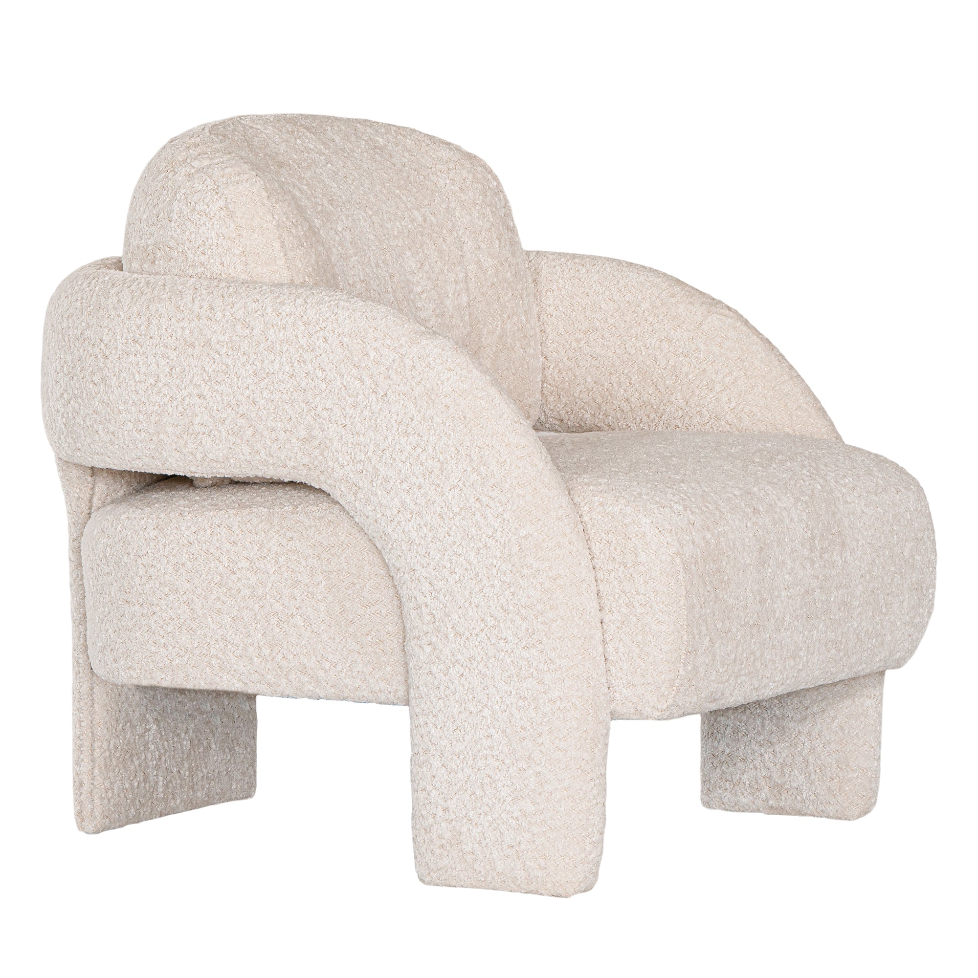 Nolu Upholstered Occasional Chair Mallow   - KULALA Living