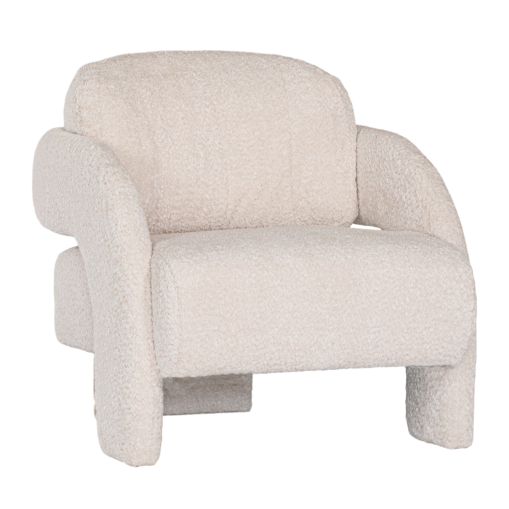 Nolu Upholstered Occasional Chair Mallow   - KULALA Living