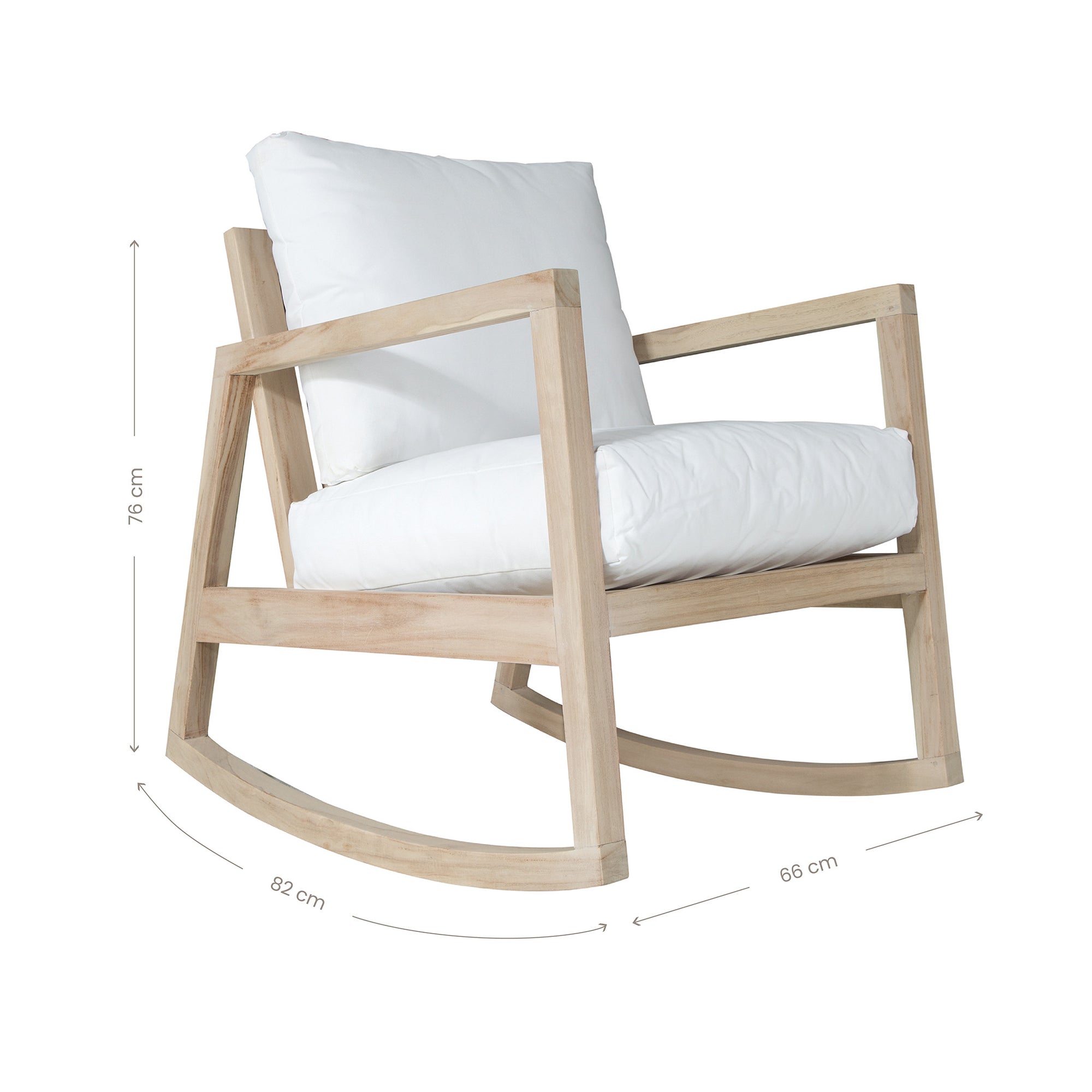 Noosa Timber Rocking Chair - KULALA Living