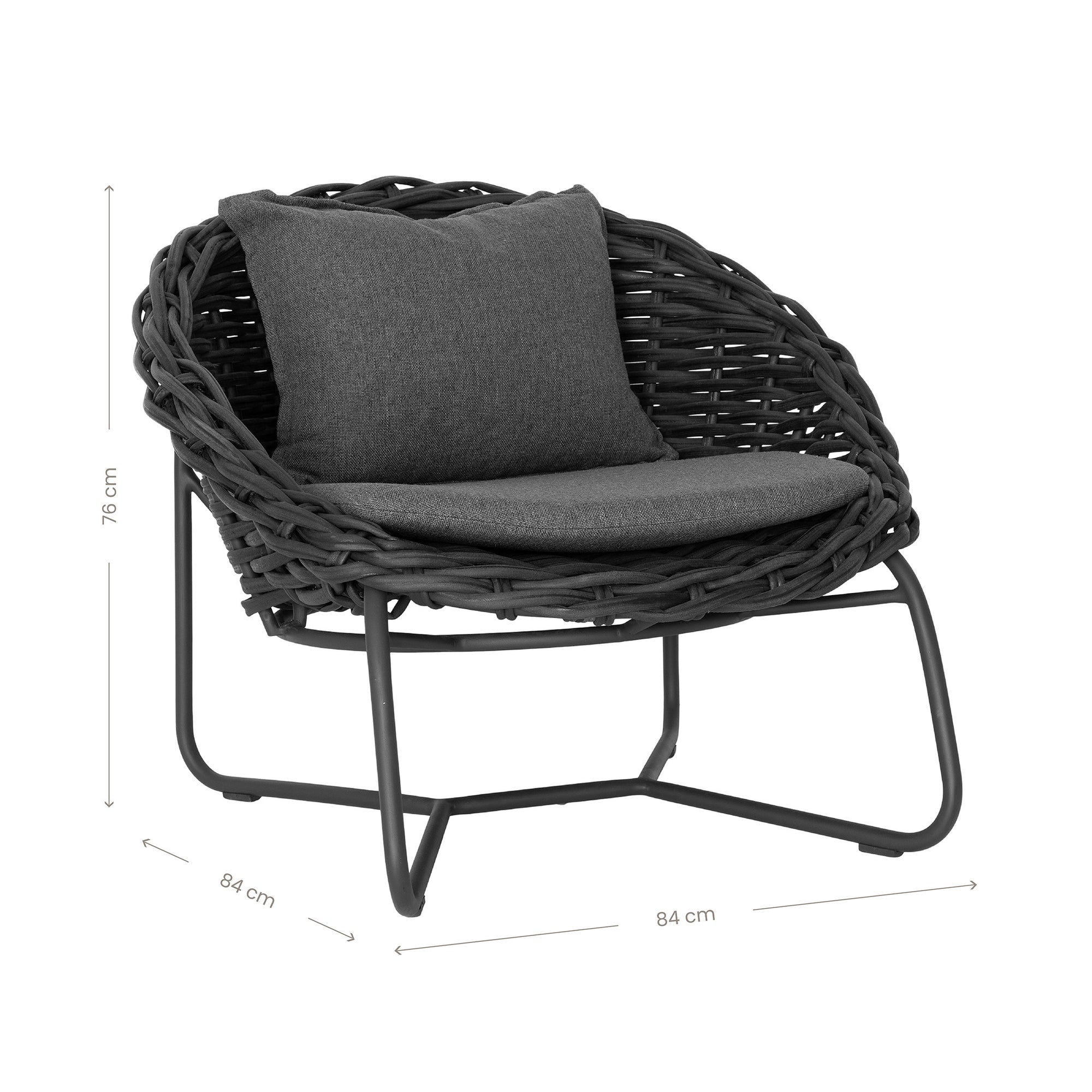 Nyala Aluminium Outdoor Occasional Chair - KULALA Living