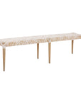 Rhimpee Timber and Leather Bench - KULALA Living