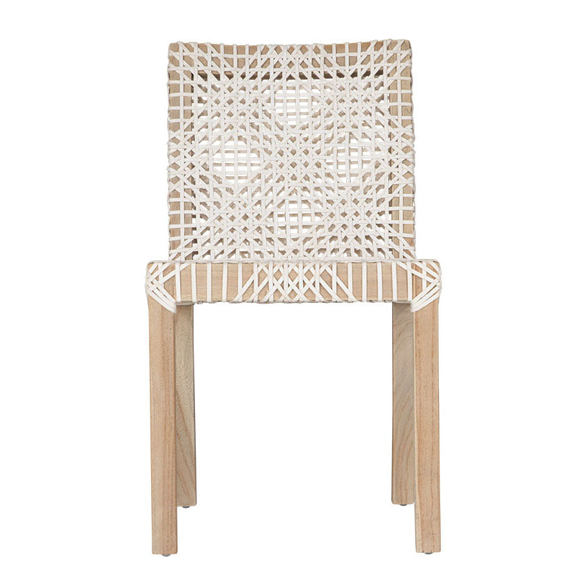 Rhimpee Timber and Leather Dining Chair - KULALA Living