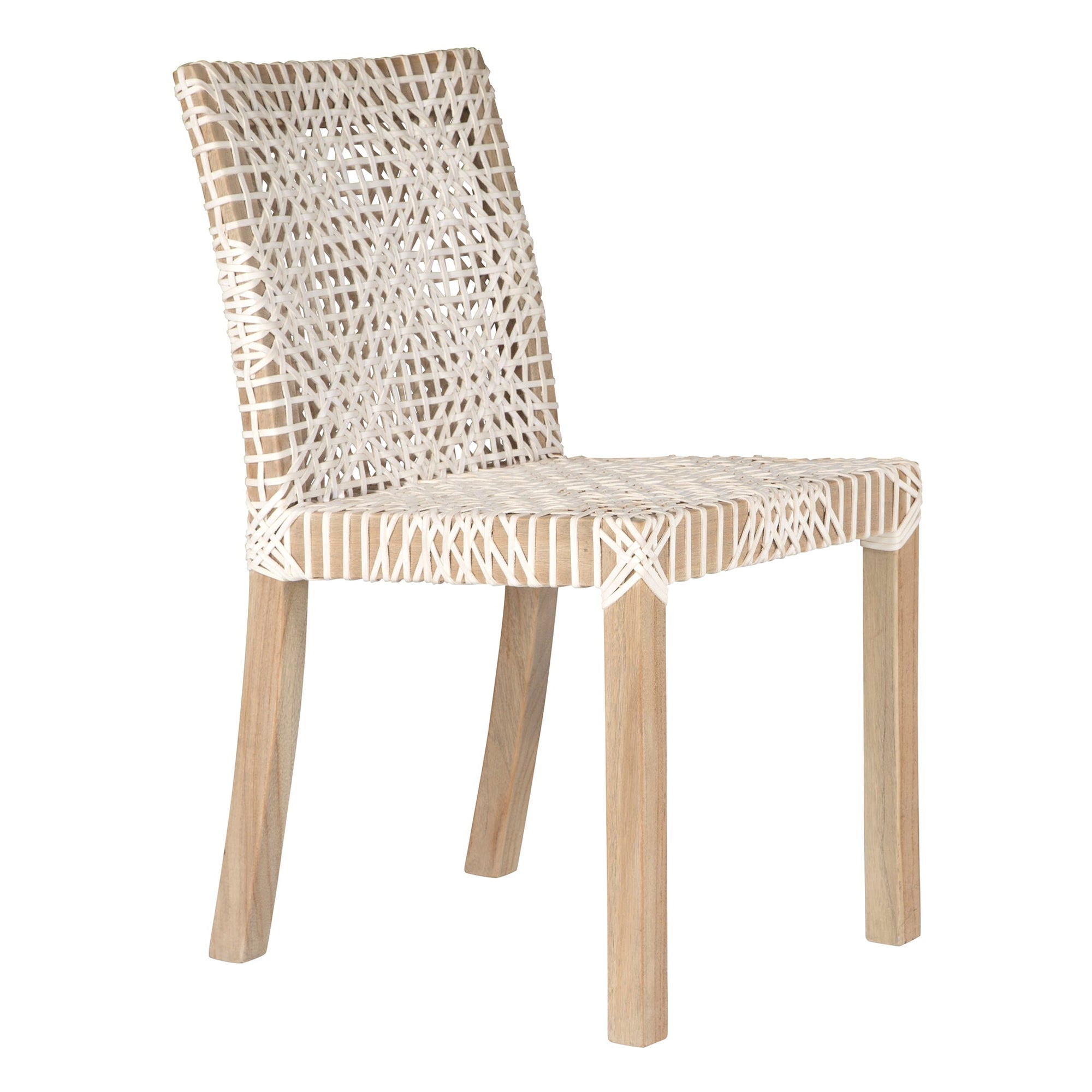 Rhimpee Timber and Leather Dining Chair - KULALA Living