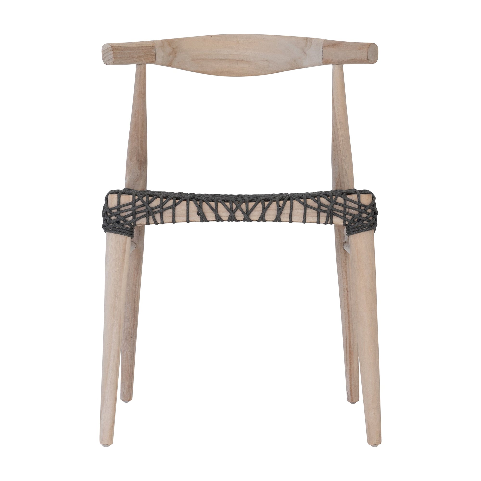 Rhimpee Teak Dining Chair Charcoal - KULALA Living