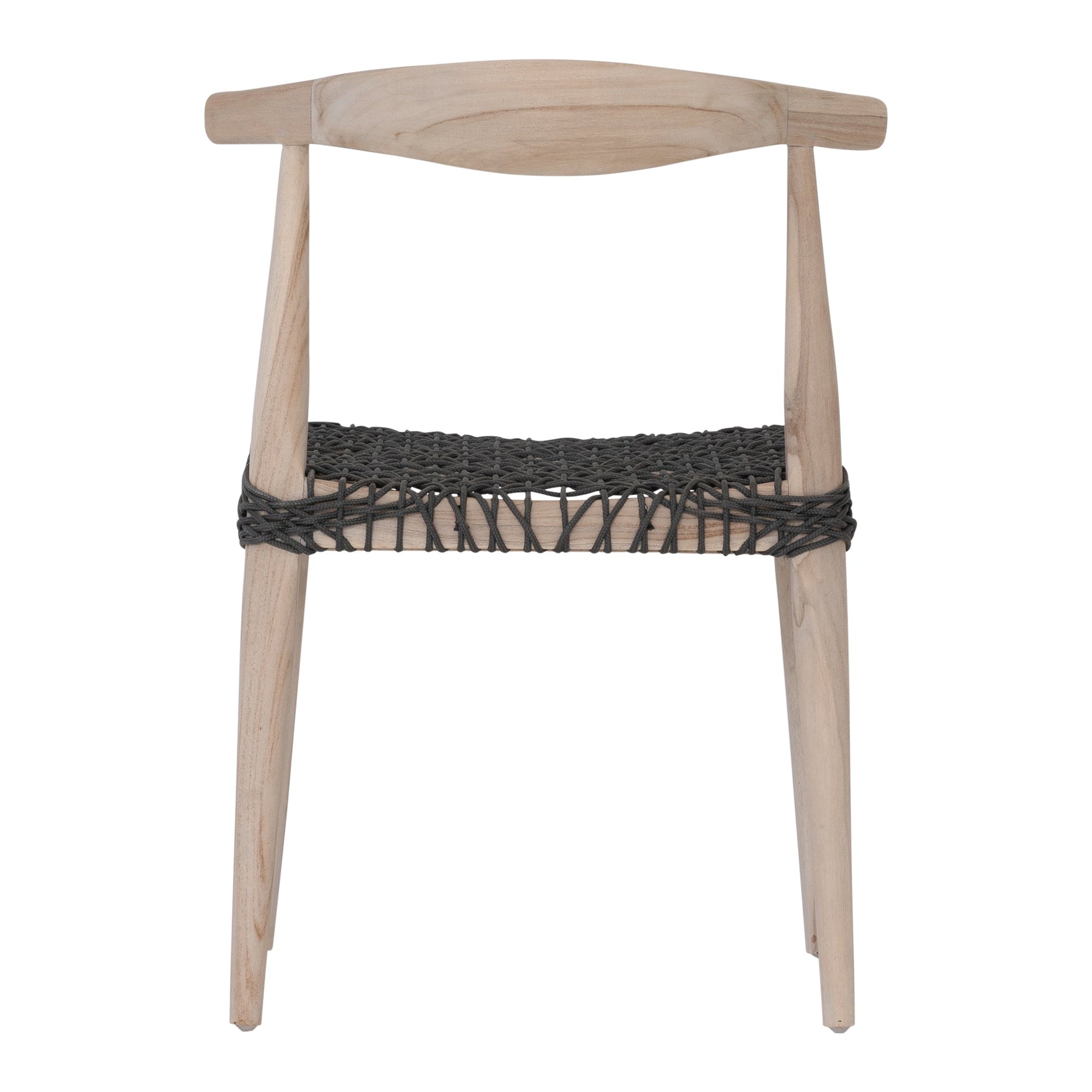 Rhimpee Teak Dining Chair Charcoal - KULALA Living