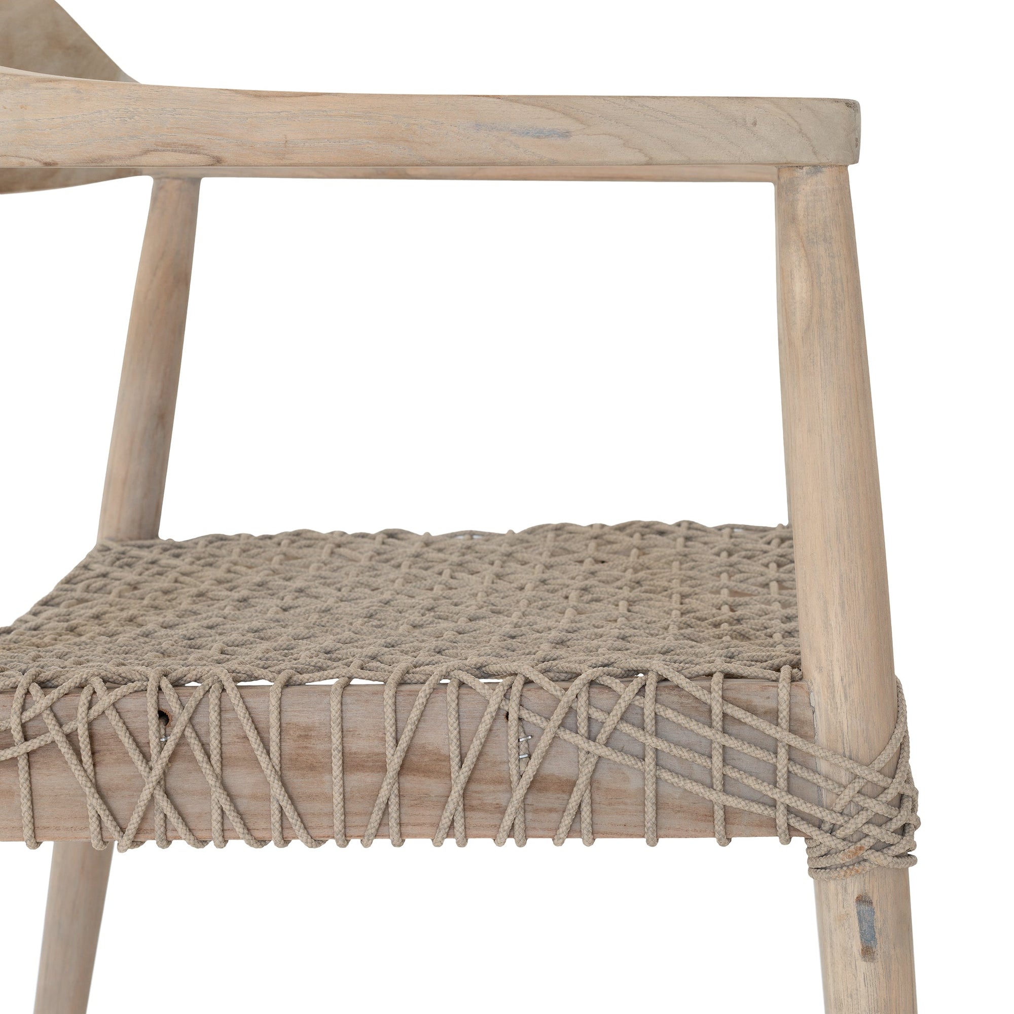 Rhimpee Teak &amp; Rope Armchair Natural - KULALA Living