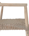 Rhimpee Teak & Rope Armchair Natural - KULALA Living