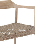 Rhimpee Teak & Rope Armchair Natural - KULALA Living