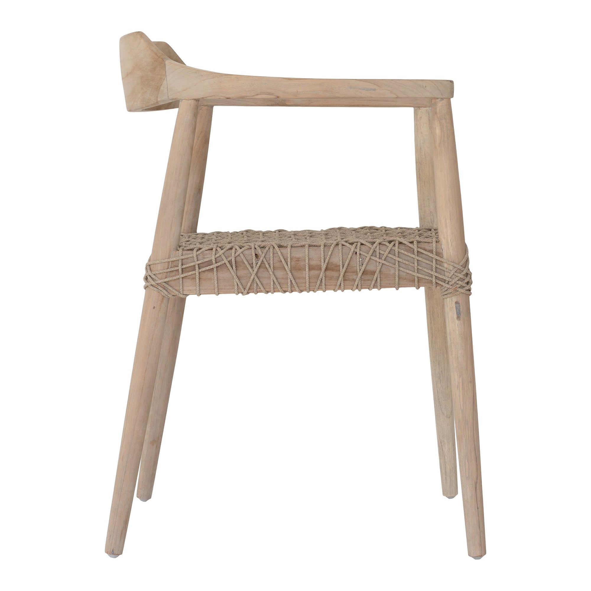 Rhimpee Teak &amp; Rope Armchair Natural - KULALA Living