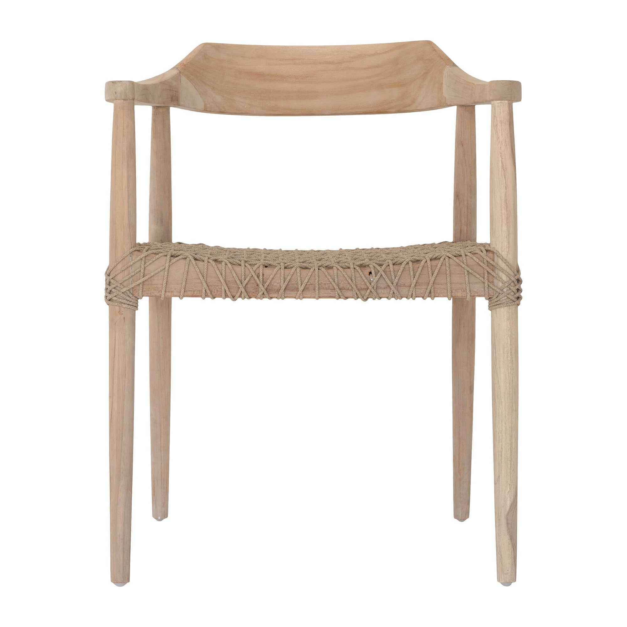 Rhimpee Teak &amp; Rope Armchair Natural - KULALA Living