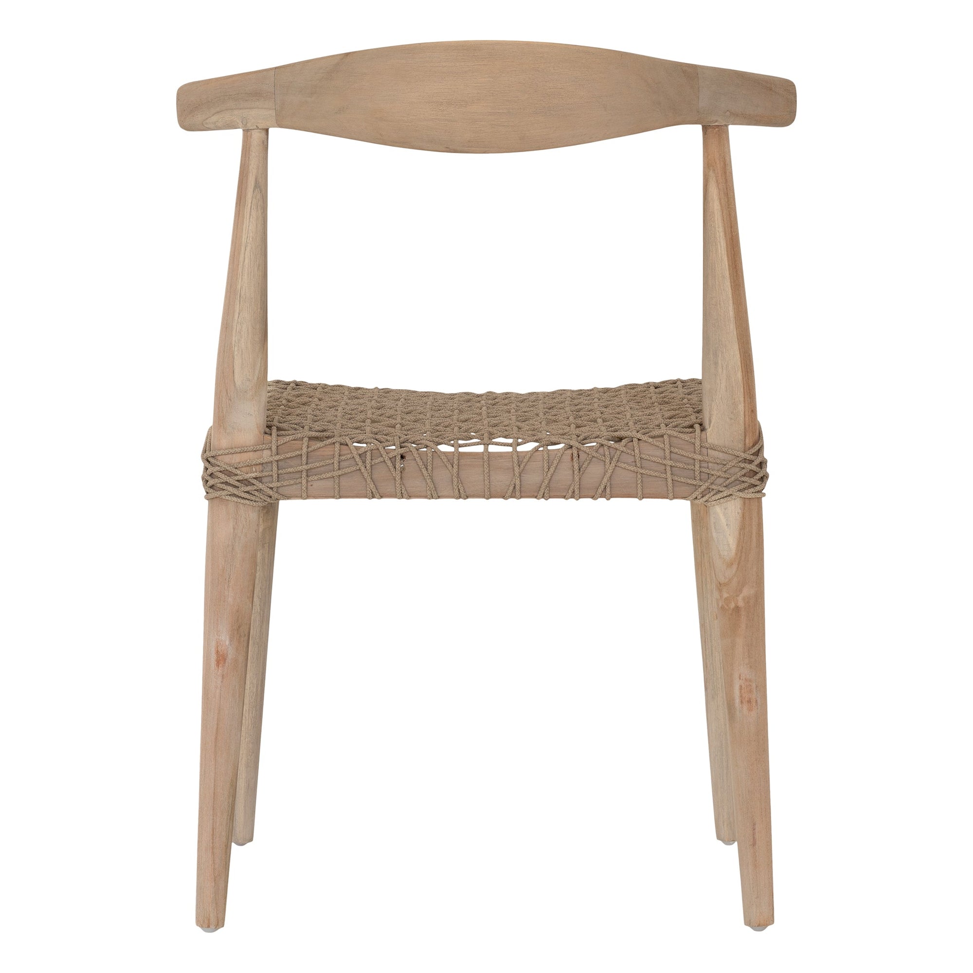 Rhimpee Teak &amp; Rope Dining Chair - KULALA Living