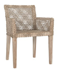 Rhimpee Teak and Rope Armchair - KULALA Living