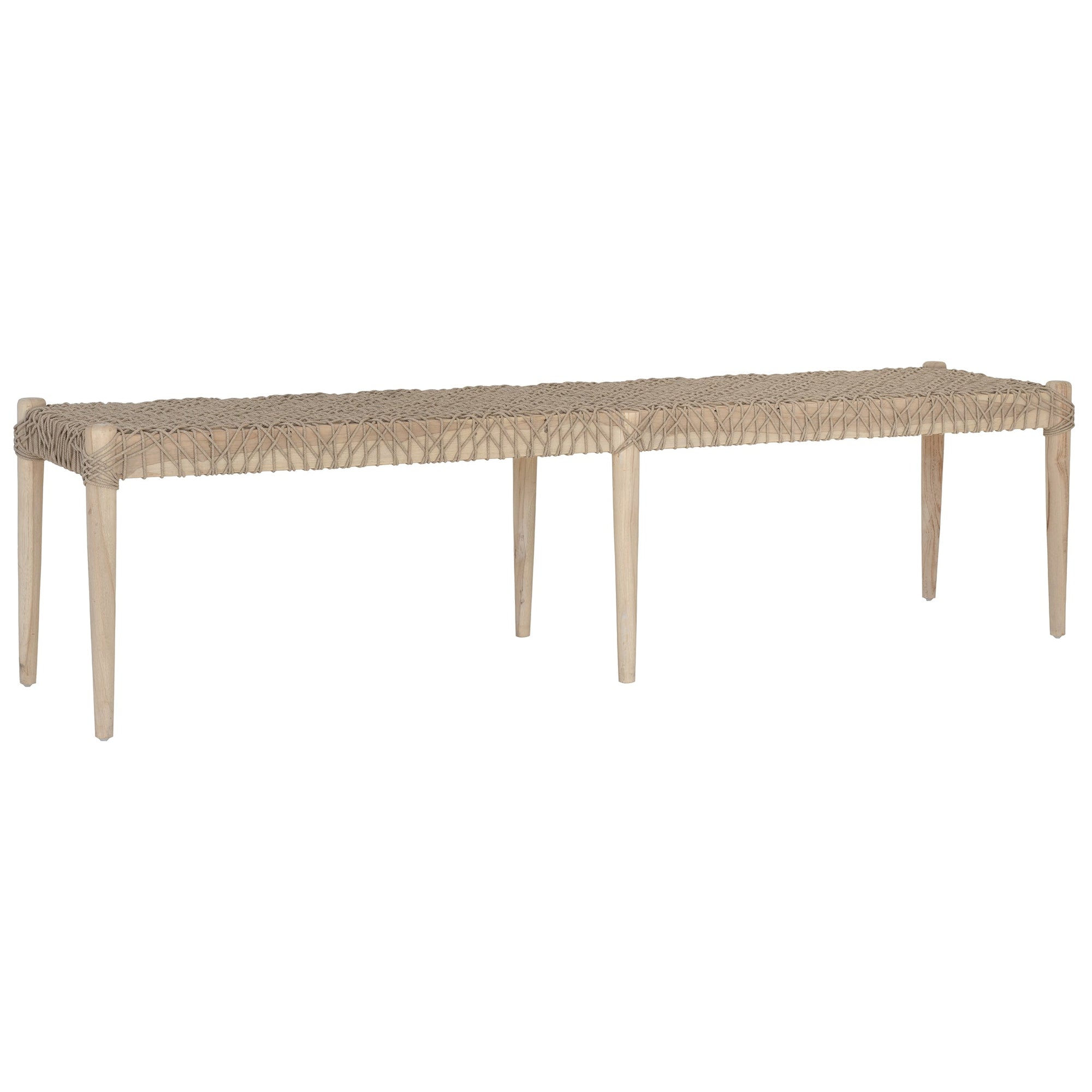 Rhimpee Teak and Rope Bench - KULALA Living