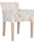 Rhimpee Timber and Leather Armchair - KULALA Living