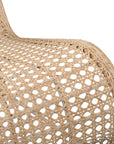 Tenun Curved Rattan Occasional Chair