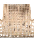 Tenun Curved Rattan Occasional Chair