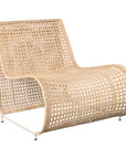 Tenun Curved Rattan Occasional Chair