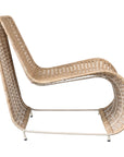 Tenun Curved Rattan Occasional Chair