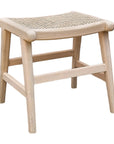 Tenun Timber Low Stool