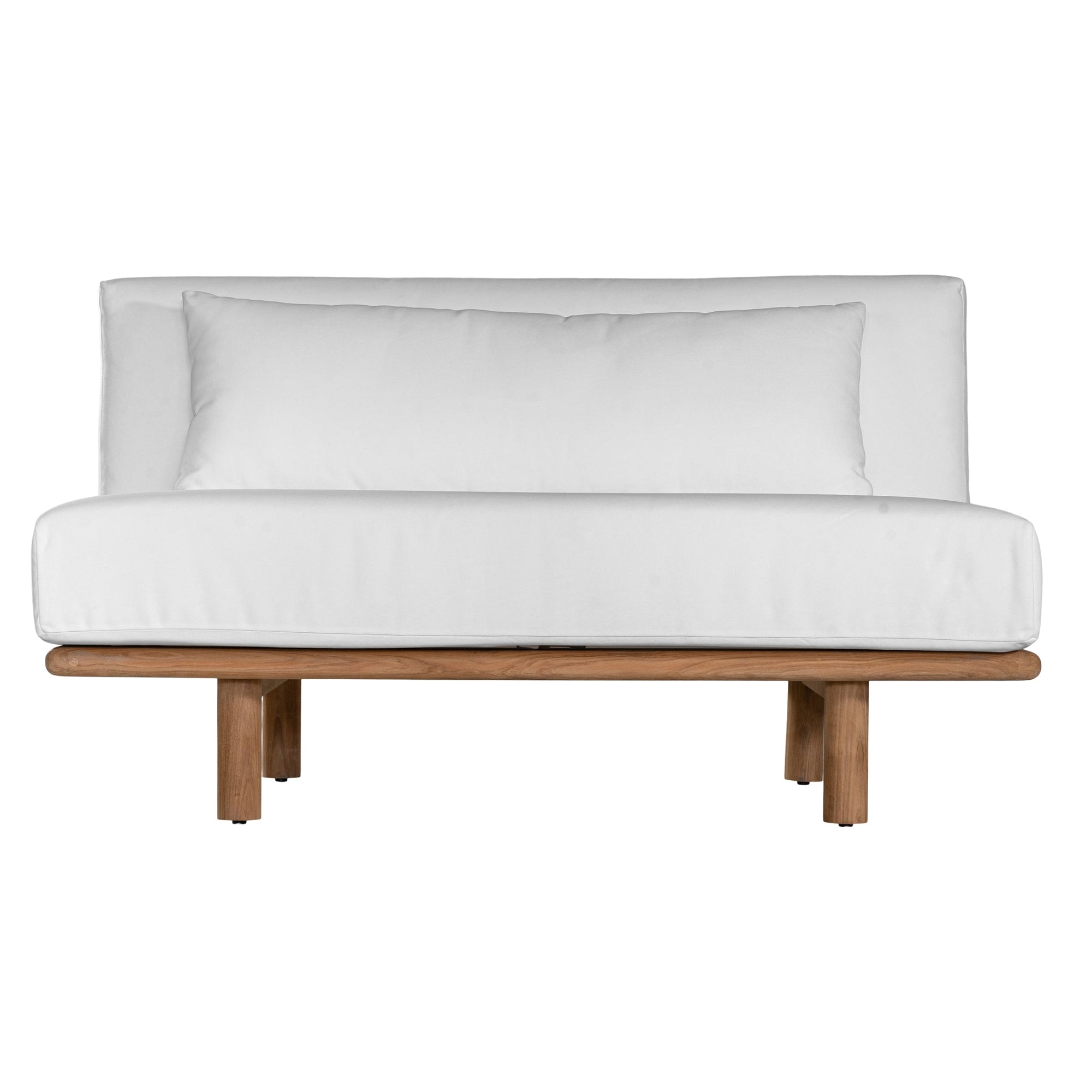 Jenelle Outdoor Teak Sofa