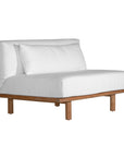 Jenelle Outdoor Teak Sofa