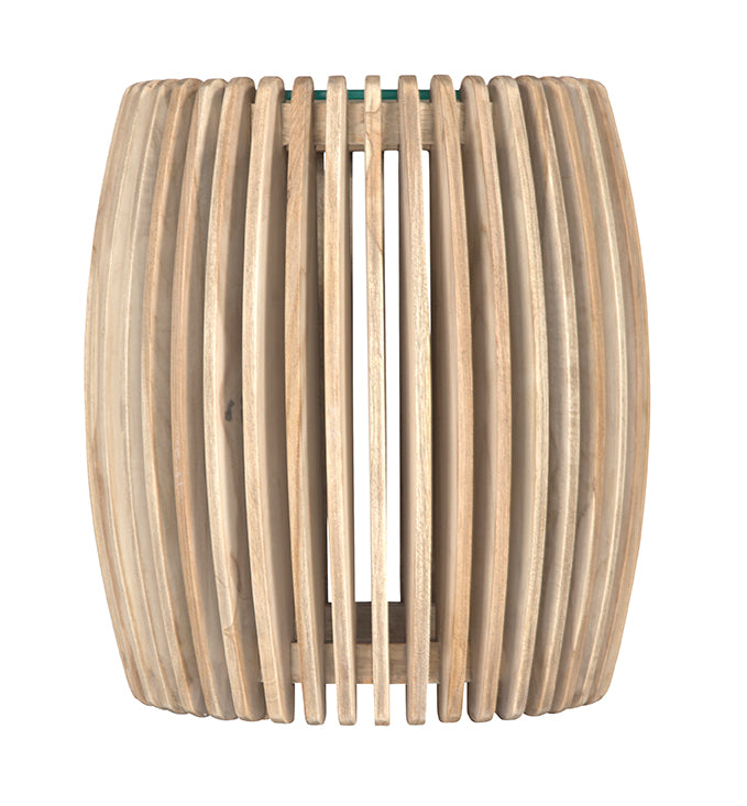 Sandy Bay Teak Slat Side Table - KULALA Living