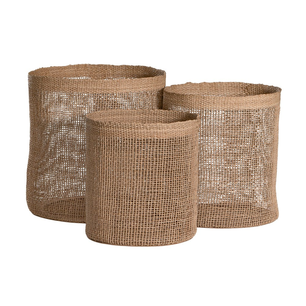 Sangha Seagrass Baskets (Set of Three) - KULALA Living