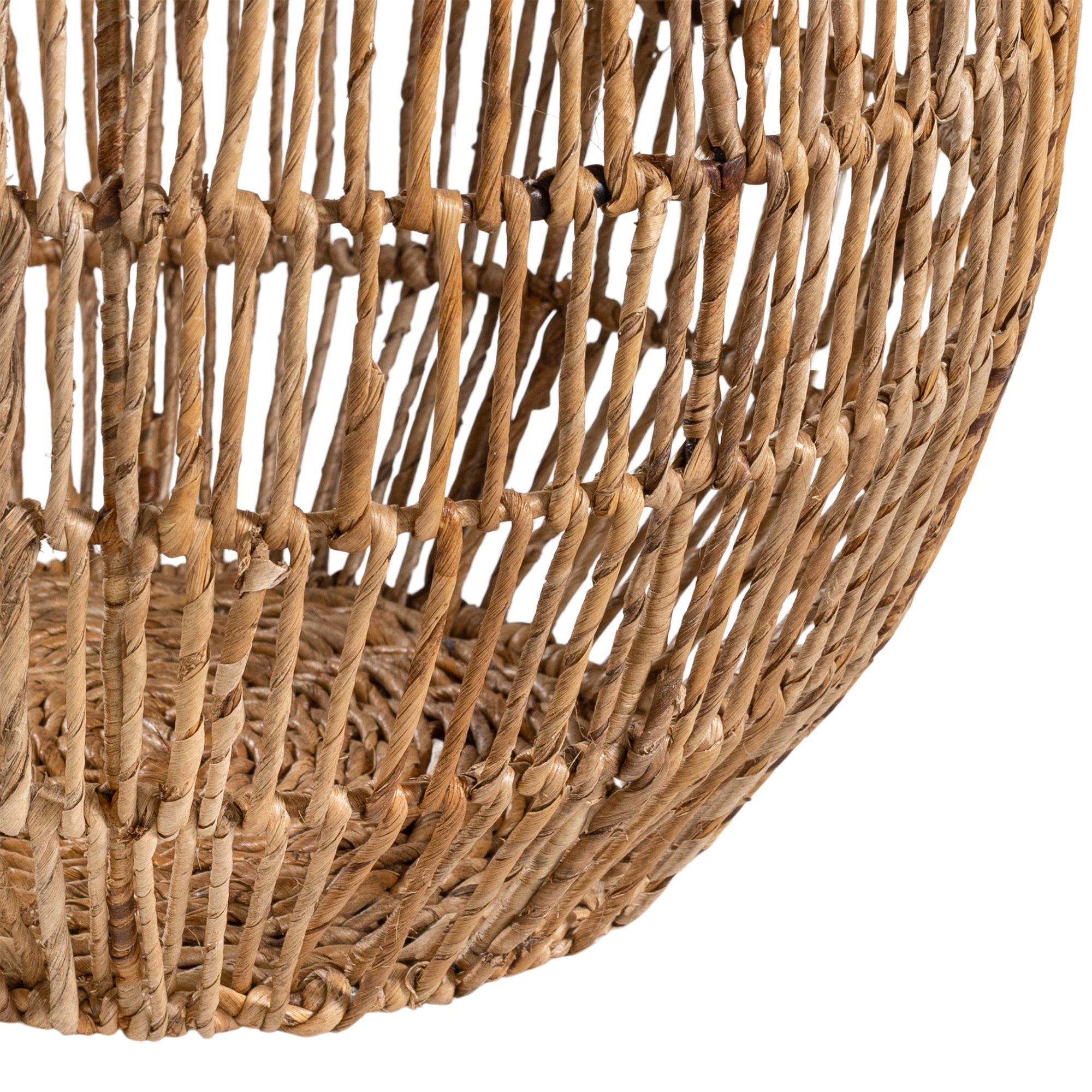 Sawa Handwoven Banana Plant Fibre Basket - KULALA Living