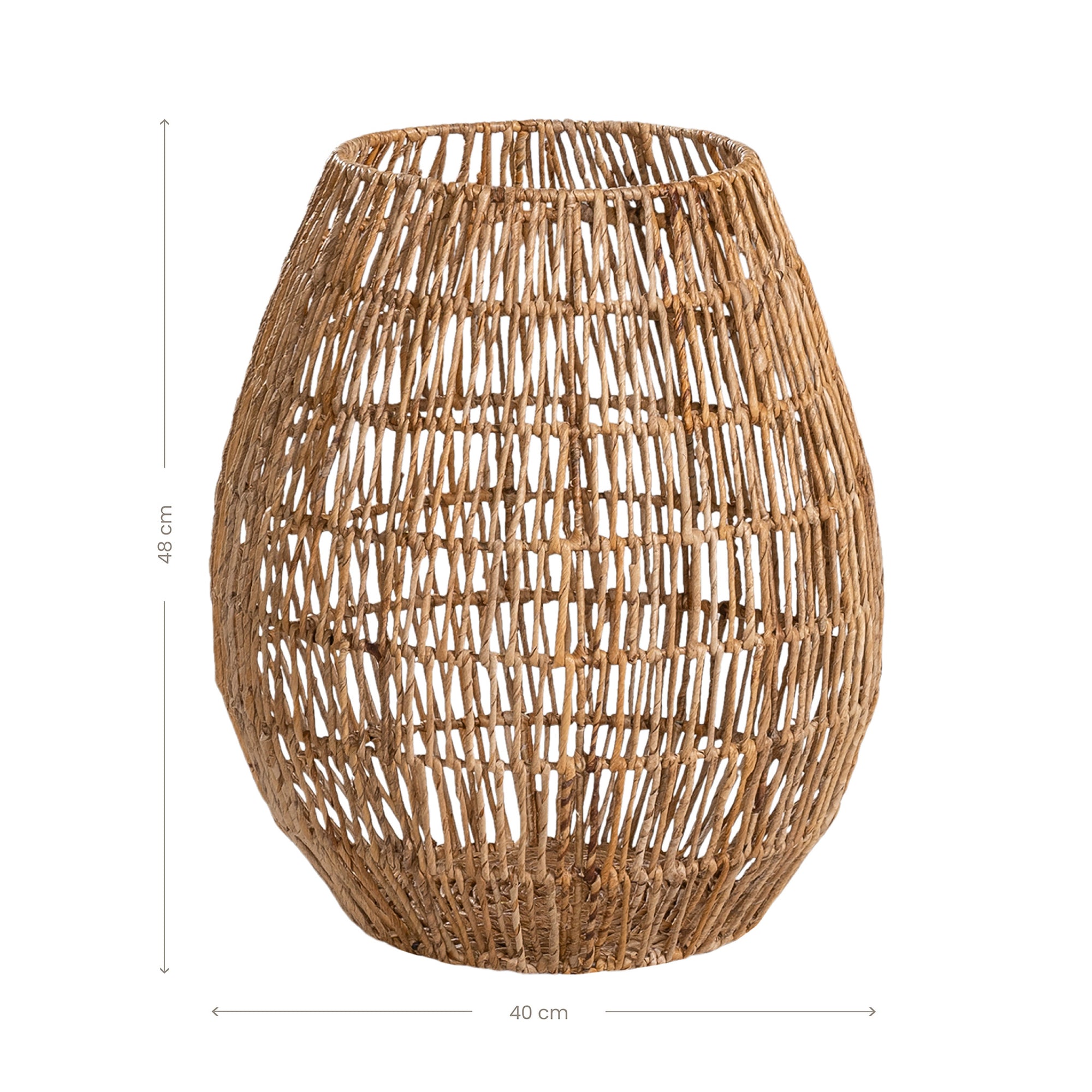 Sawa Handwoven Banana Plant Fibre Basket - KULALA Living