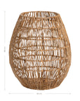 Sawa Handwoven Banana Plant Fibre Basket - KULALA Living