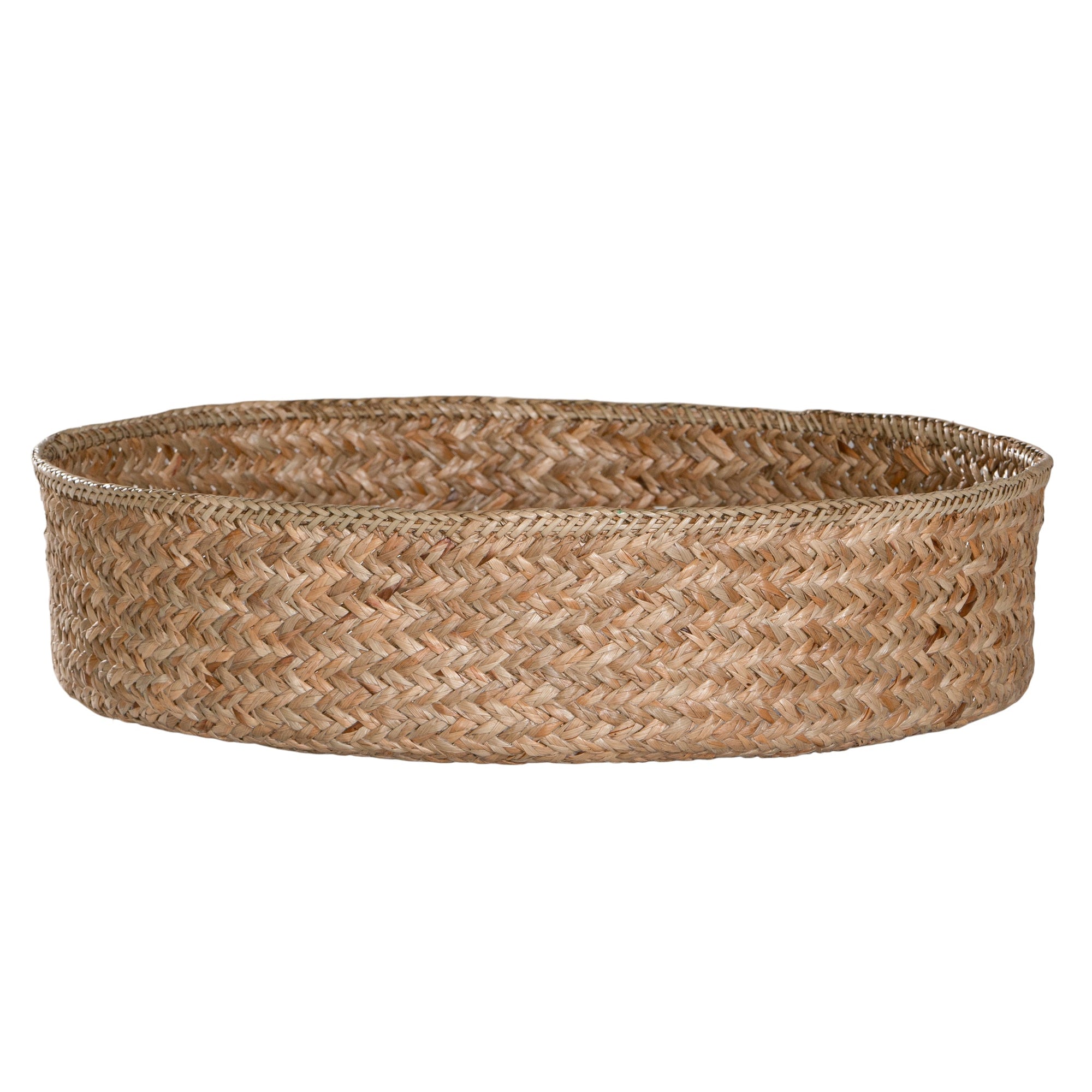 Senegal Handwoven Mendong Grass Trays (Set of Three) - KULALA Living