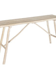 Swahili Teak Branch Console Table