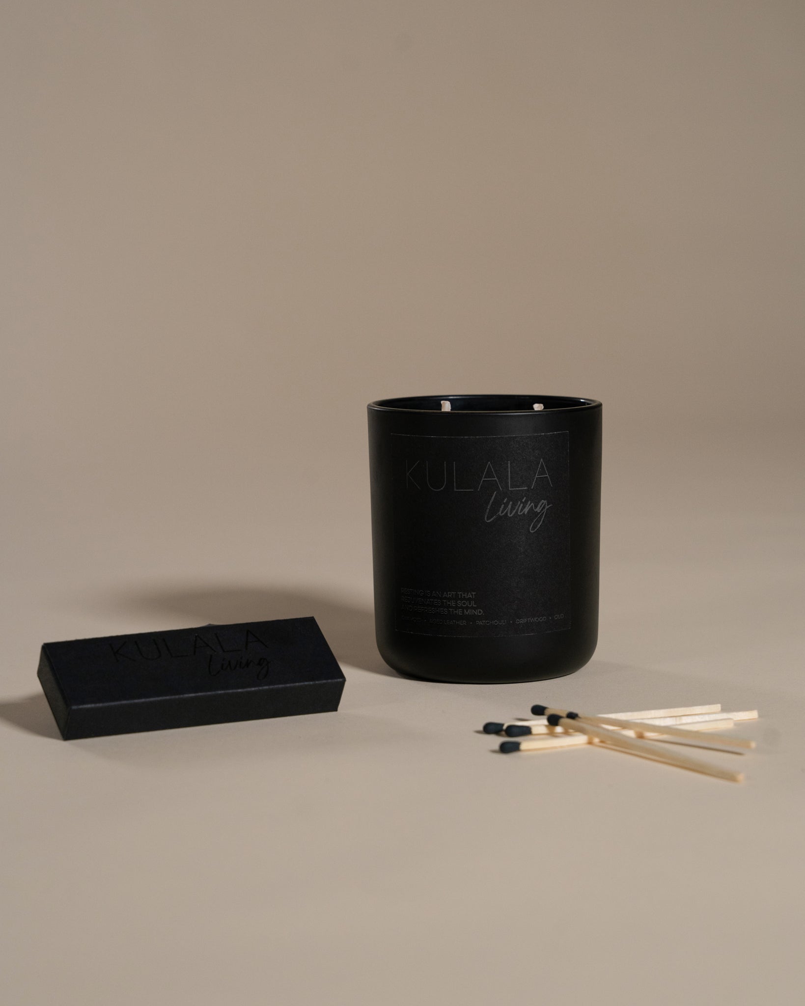 KULALA Living Signature Luxury Soy Scented Candle