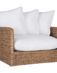 Nhomsa Rattan Armchair One Seater Sofa