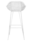 Soyo White Rattan Barchair - KULALA Living