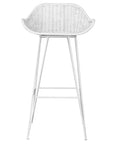 Soyo White Rattan Barchair - KULALA Living