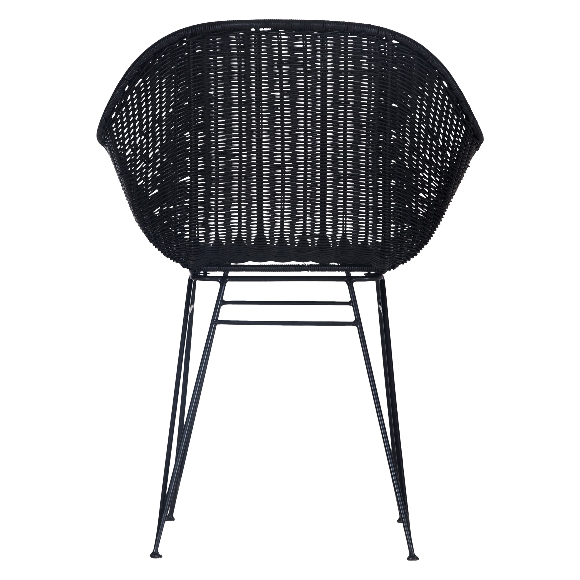 Soyo Black Rattan Dining Chair - KULALA Living