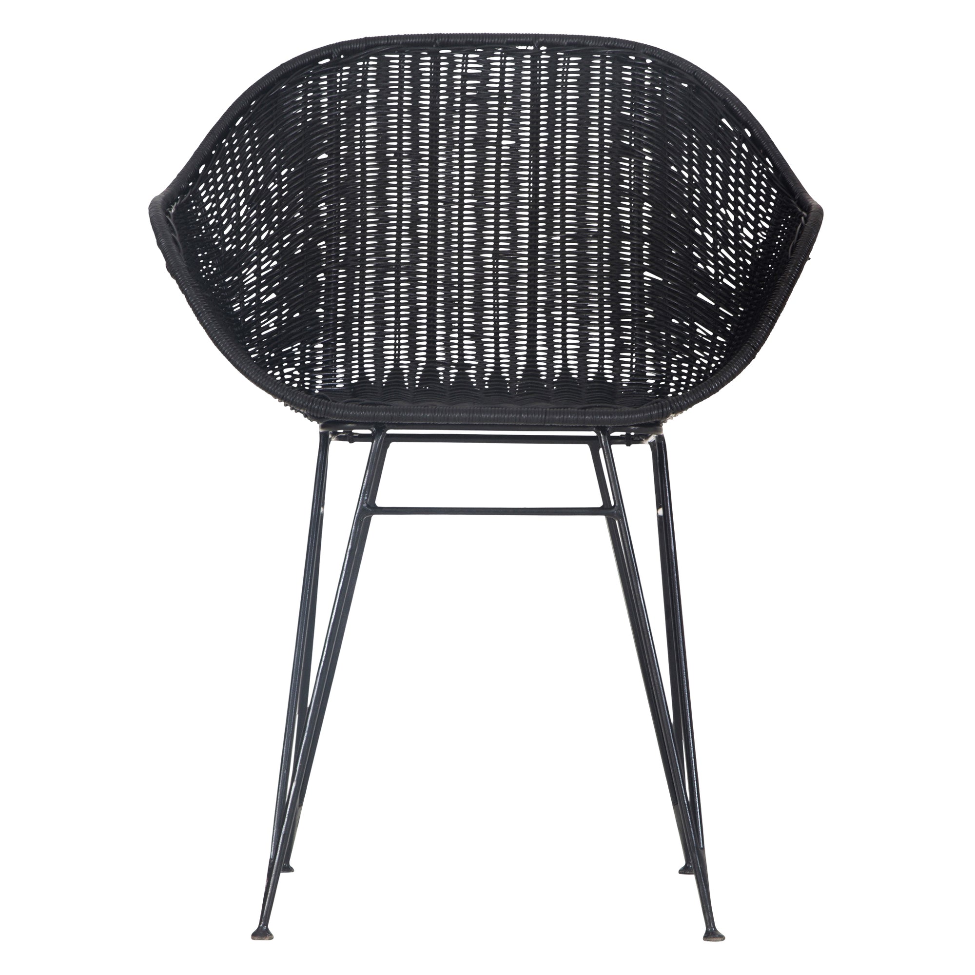 Soyo Black Rattan Dining Chair - KULALA Living