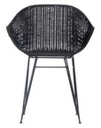 Soyo Black Rattan Dining Chair - KULALA Living