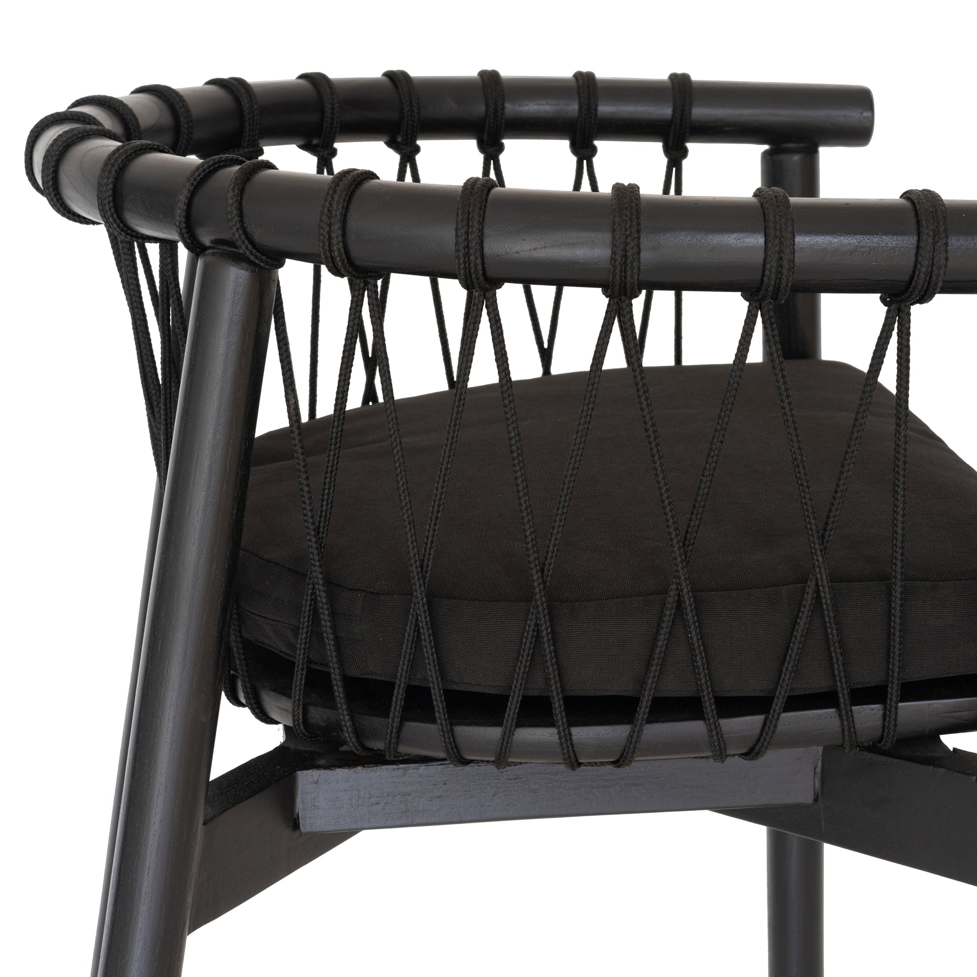 Sumbe Timber Barchair Black - KULALA Living