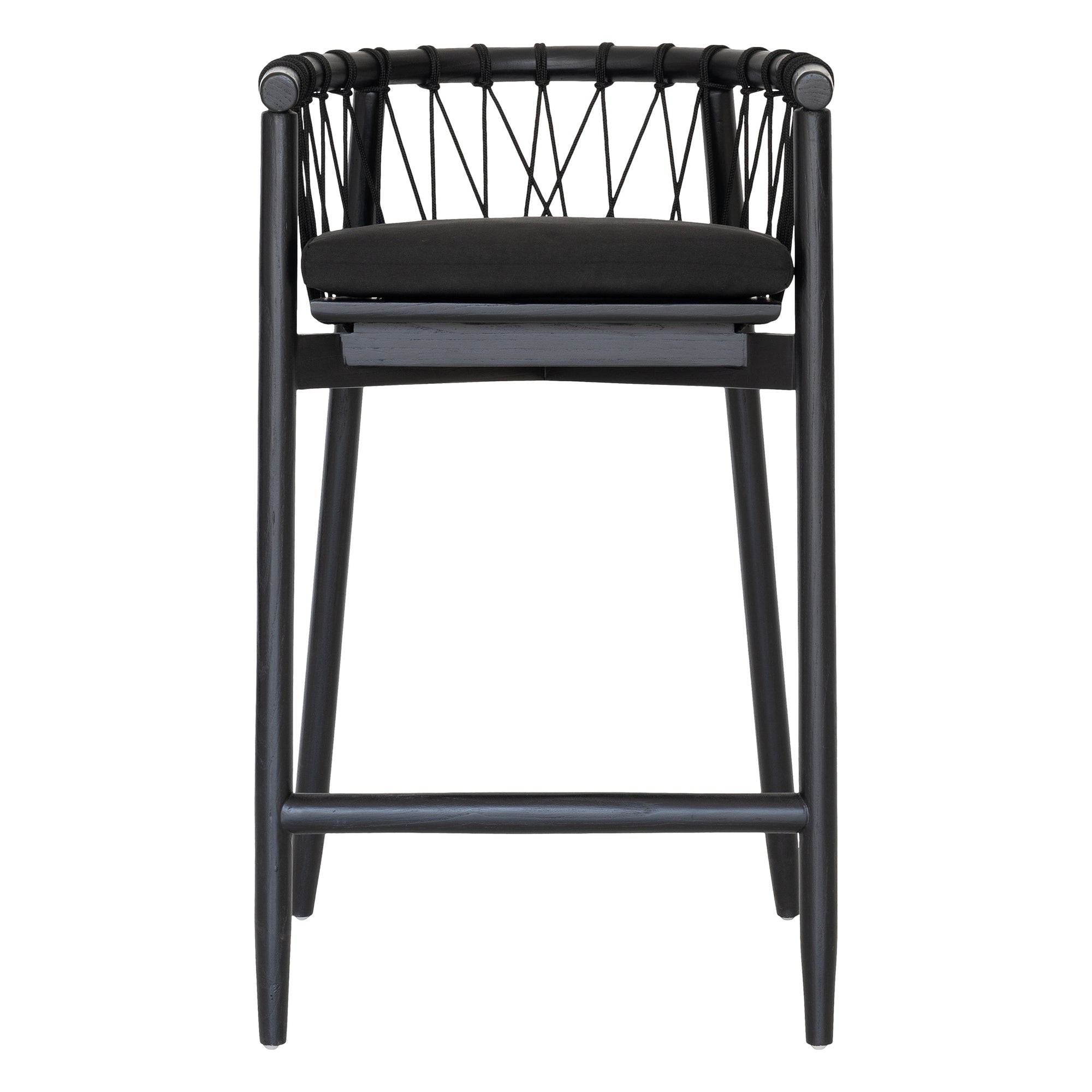 Sumbe Timber Barchair Black - KULALA Living