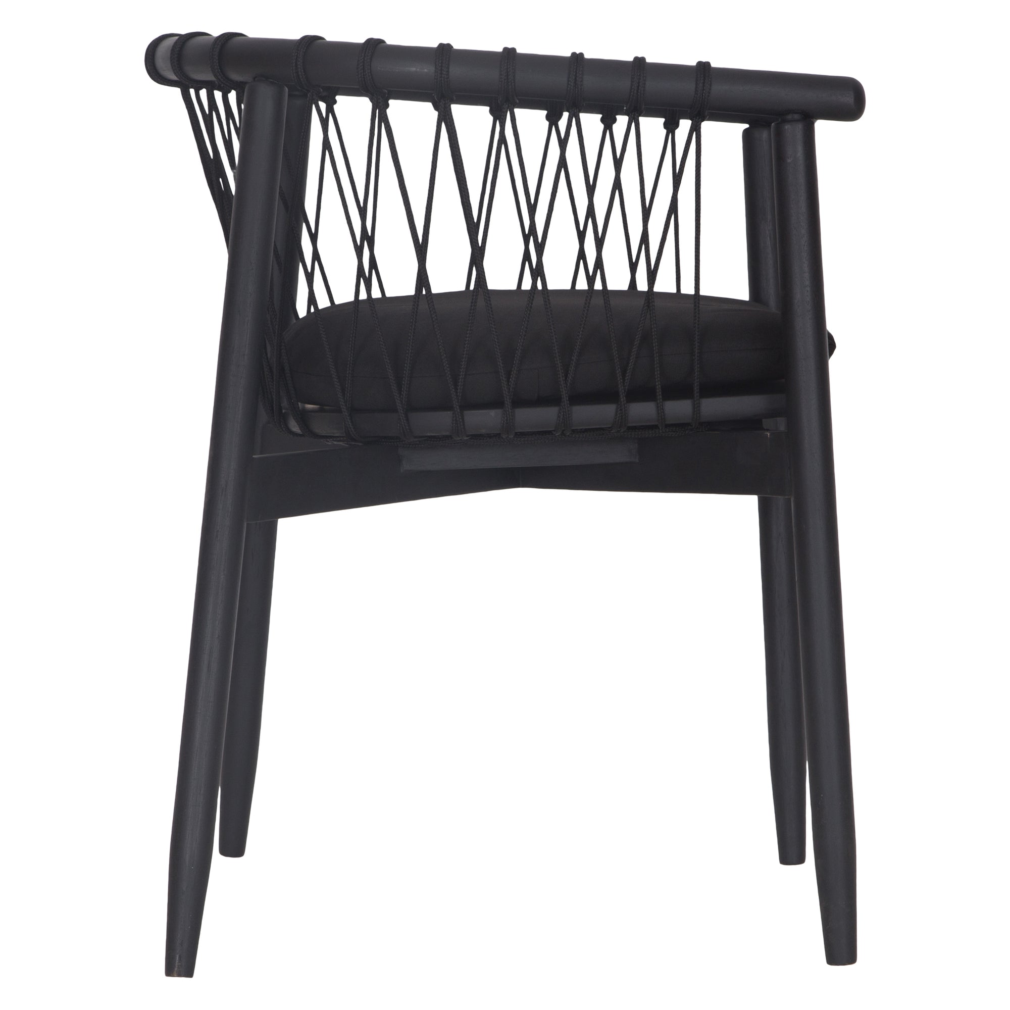 Sumbe Teak Dining Chair Black - KULALA Living