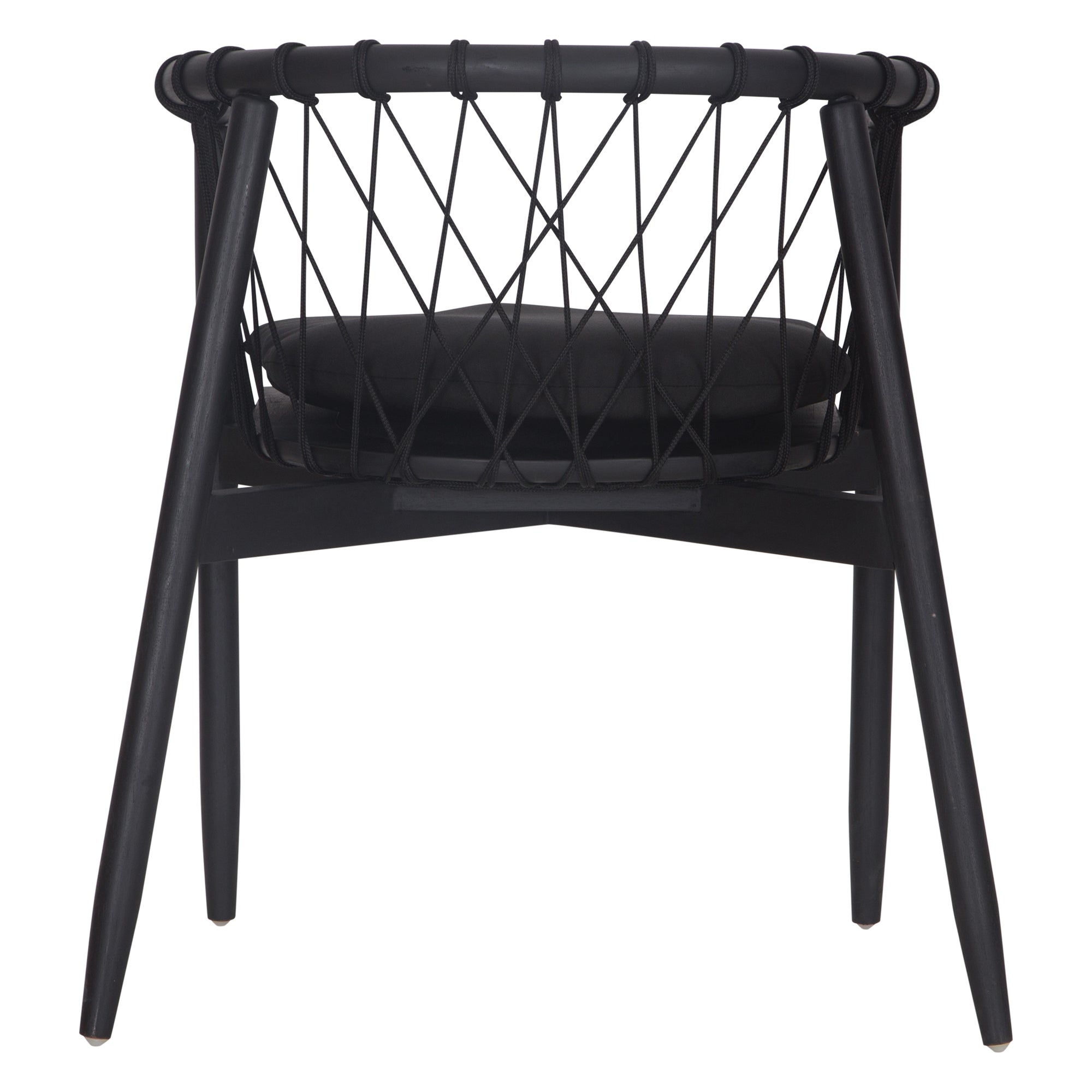 Sumbe Teak Dining Chair Black - KULALA Living