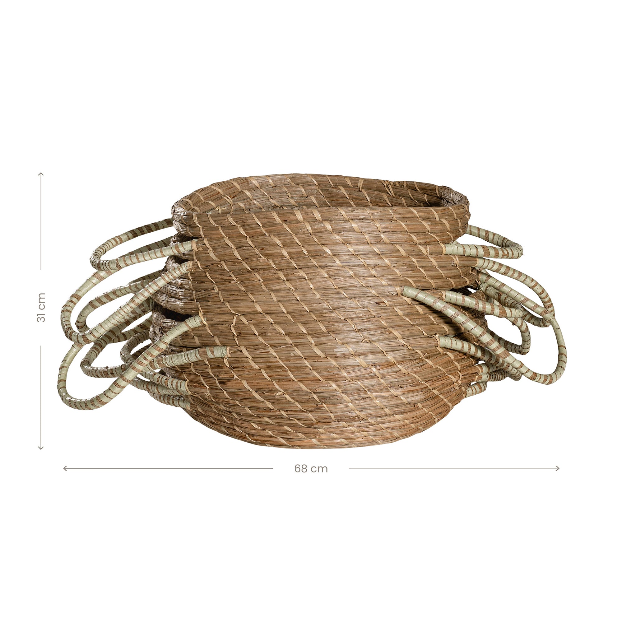 Mhosi Handwoven Mendong Grass Basket - KULALA Living