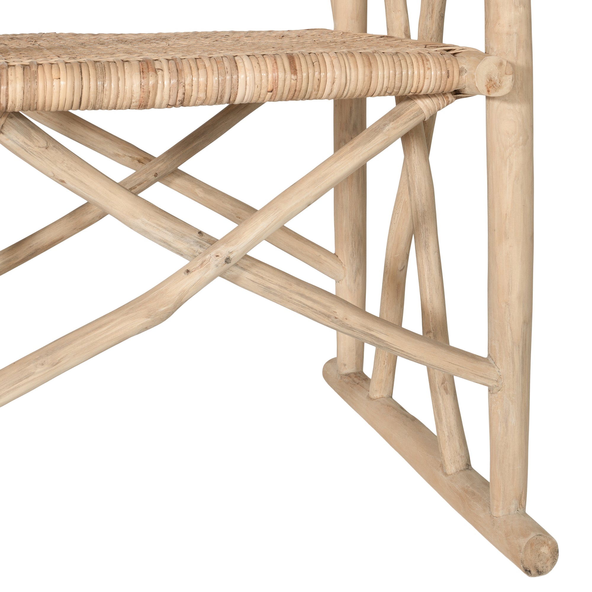 Swahili Teak Branch Armchair - KULALA Living